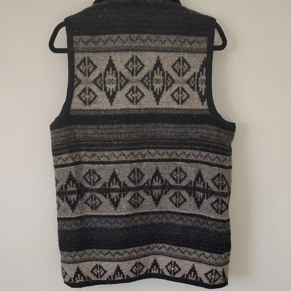 Men's medium Woolrich wool Vest - Picture 10 of 10